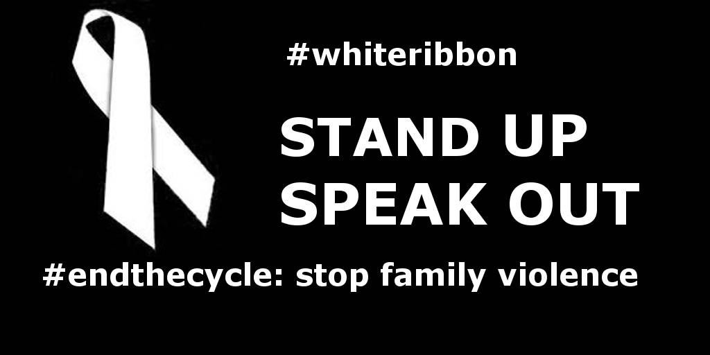 Ahead of White Ribbon Day……